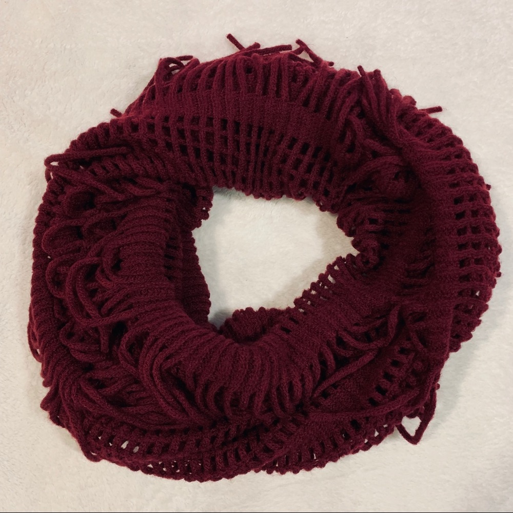 nordstrom bp fringe trim infinity scarf